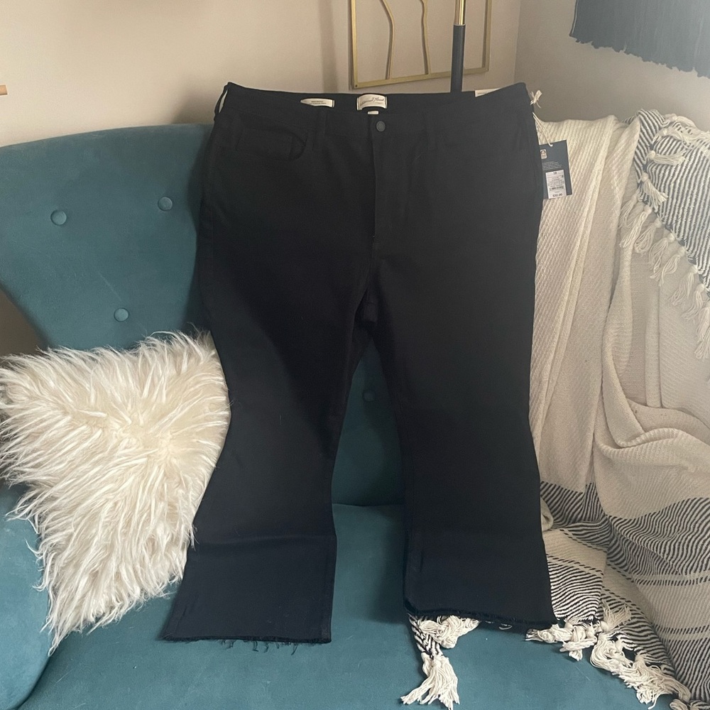 Black High Rise Bootcut Jeans Universal Thread